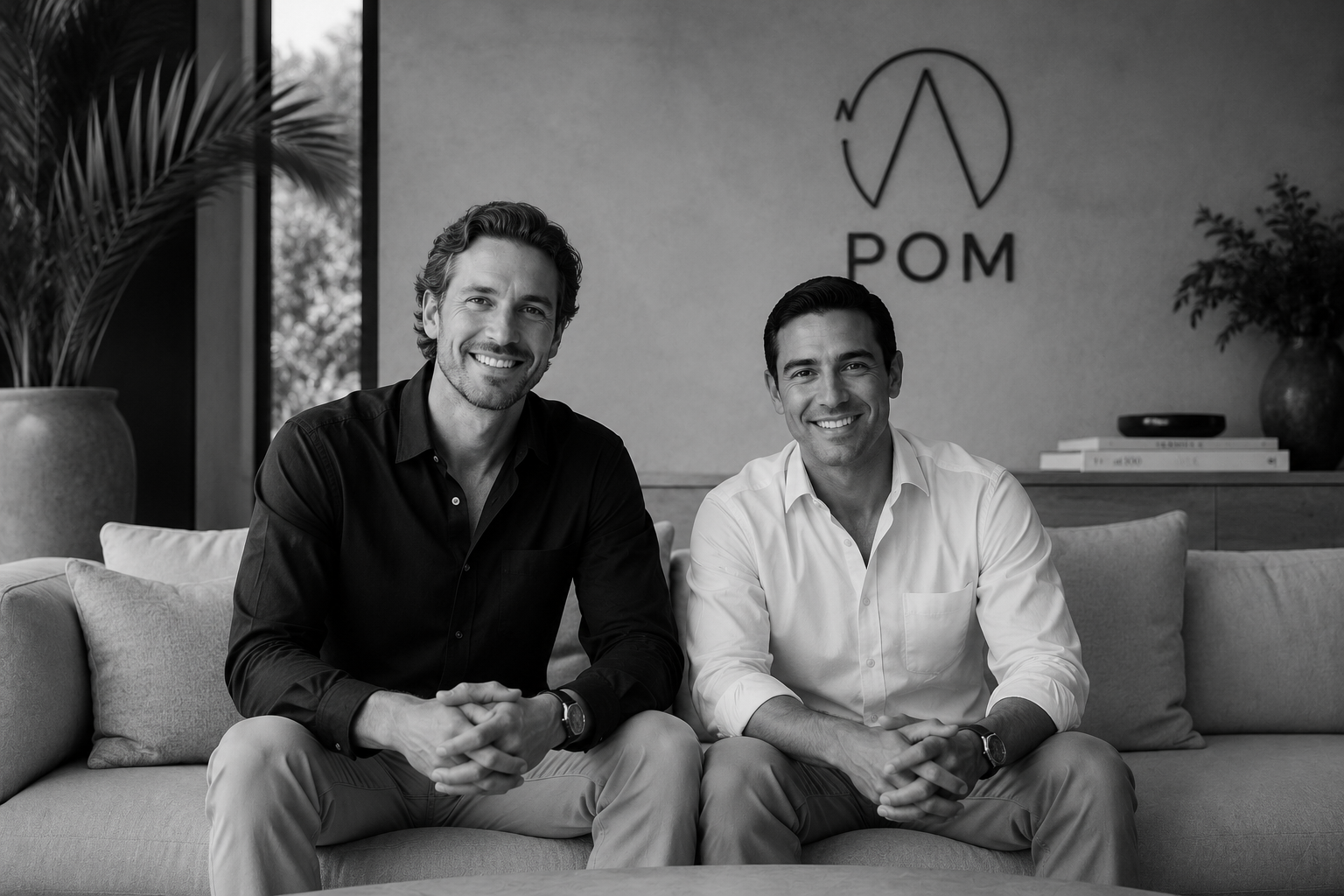 Alfonso y Santiago, fundadores de POM Living